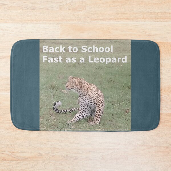 Item preview, Faster than a Leopard with School designed and sold by annenambiro.