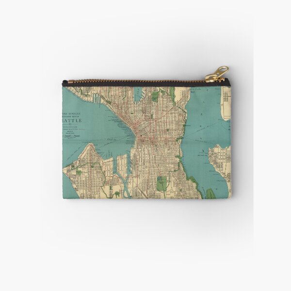 Item preview, Seattle Vintage Map | Full Color designed and sold by pckup.