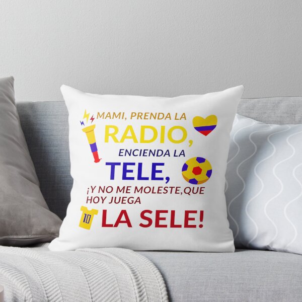 Aperçu de l'œuvre Mami,prenda la radio (football colombien) créée et vendue par TACOS-DESIGNS.
