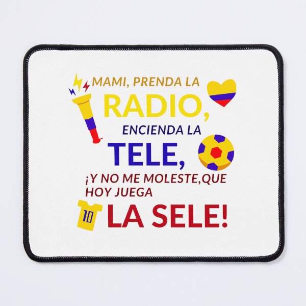 Item preview, Mami,prenda la radio (Colombian football) designed and sold by TACOS-DESIGNS.