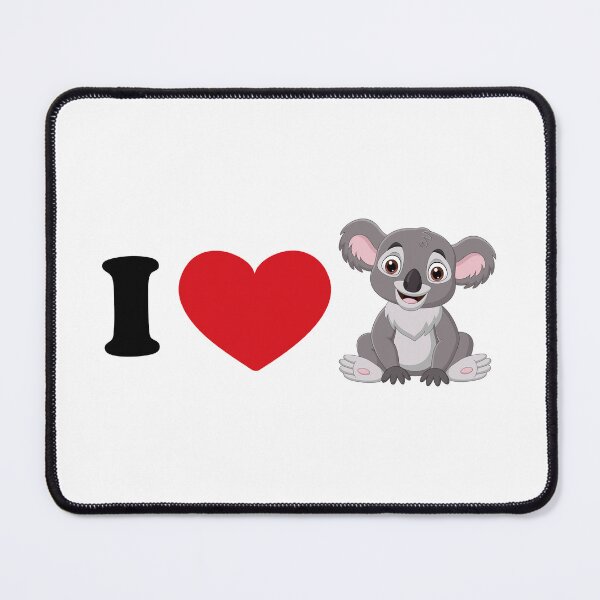 Item preview, I love koala - with a cute koala bear art designed and sold by EmeraldeaArt.