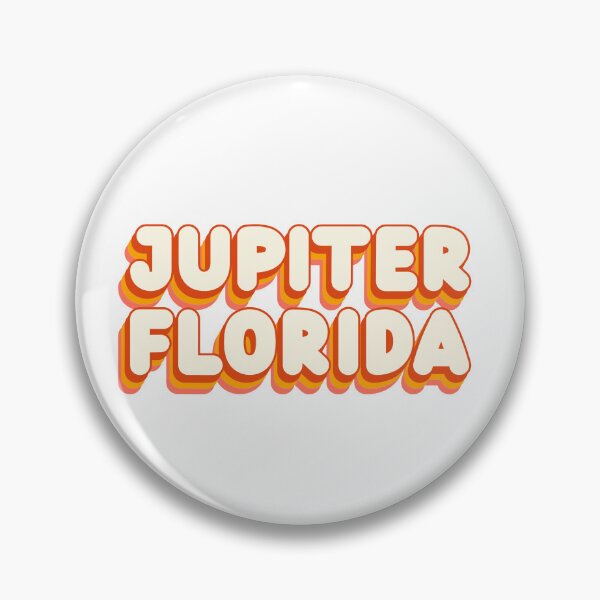 Artikelvorschau, Jupiter Florida (Retro) entworfen und verkauft von Whackadoodletee.