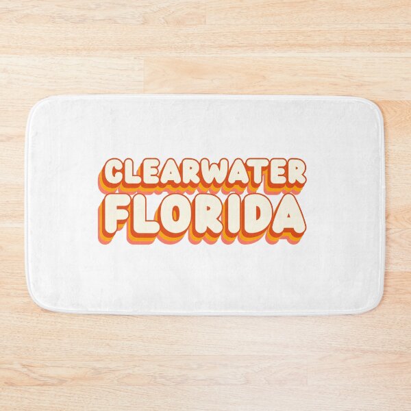 Item preview, Clearwater Florida (Retro) designed and sold by Whackadoodletee.