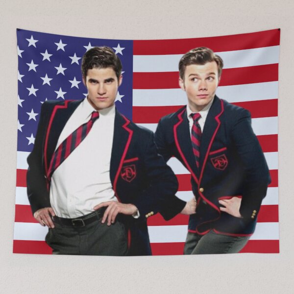 Item preview, Kurt and Blaine USA designed and sold by Olivia Mann.