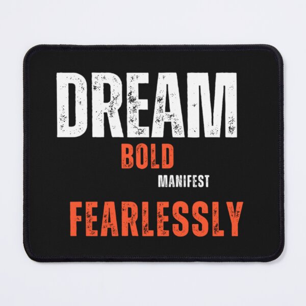 Item preview, Dream Bold Manifest Fearlessly | Law of Attraction| Self Empowerment designed and sold by IManifestArt.