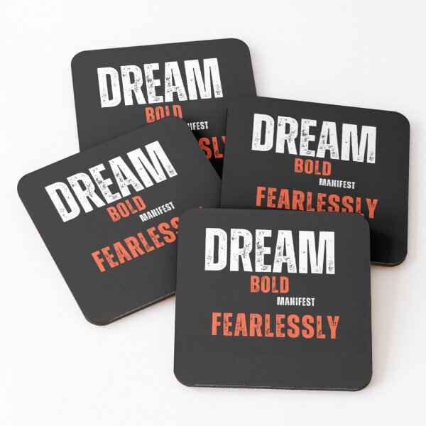 Item preview, Dream Bold Manifest Fearlessly | Law of Attraction| Self Empowerment designed and sold by IManifestArt.