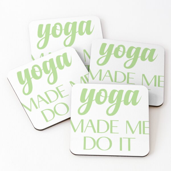 Item preview, Yoga Made me do it designed and sold by wynyoga.