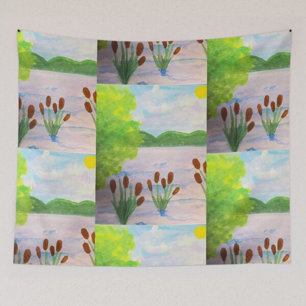 Item preview, Cattails designed and sold by etherealwonders.