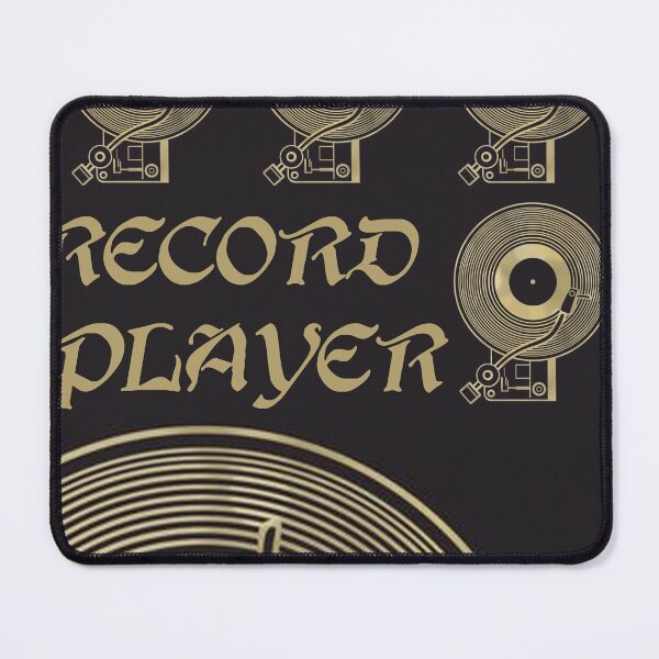 Item preview, Record Player vintage T-Shirt designed and sold by Purple Eggplant Art ⭐⭐⭐⭐.