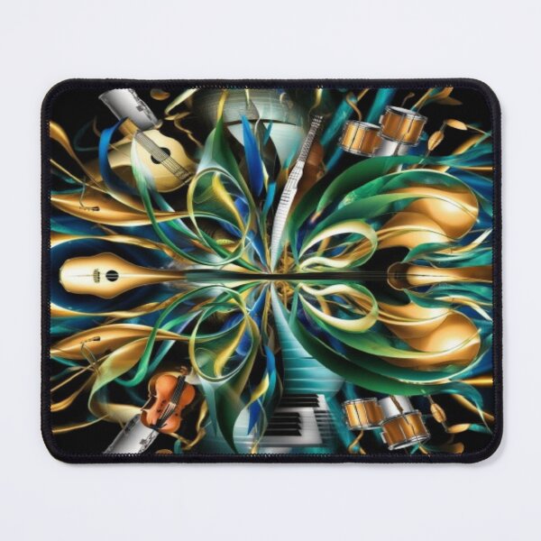 Item preview, Abstract Musical Notes and Instruments designed and sold by Midnight Veil Designs.