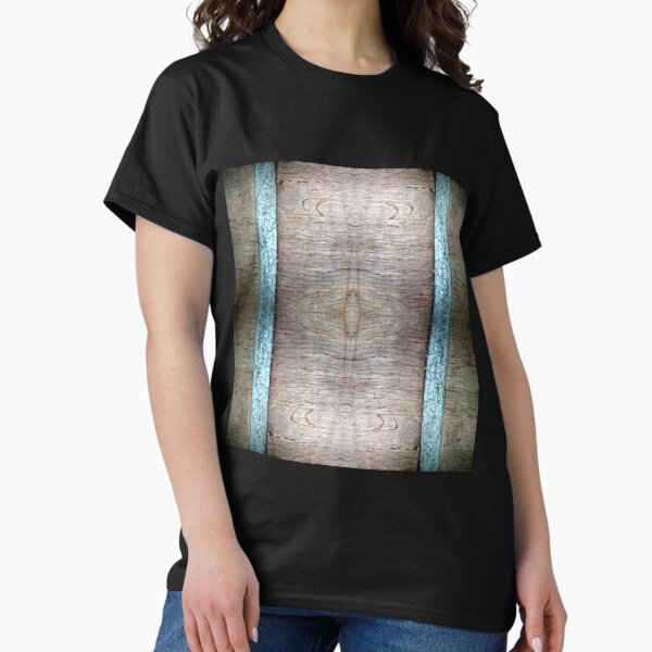 Wine Barrel with Staves at Magpie Springs by Adelaide artist Avril Thomas Classic T-Shirt