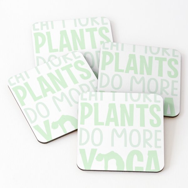 Item preview, Eat more plants do more yoga designed and sold by wynyoga.