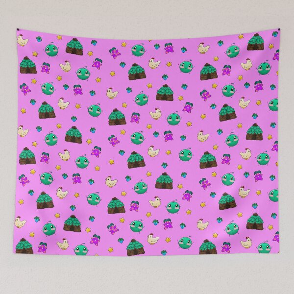 Item preview, Stardew Junimo Print - Pink designed and sold by ImJustHannah.