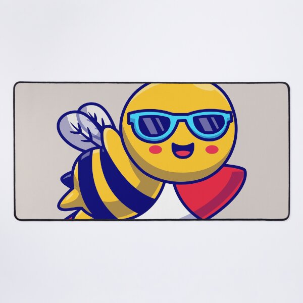 Item preview, Cute Honey Bee Flying with Rocket Cartoon Vector Icon designed and sold by hjian8219.