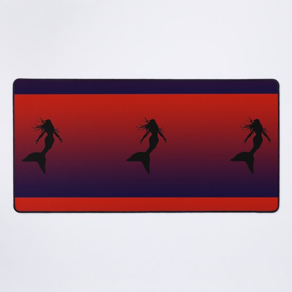 Item preview, Mythical Mermaid Silhouette Under the Sea Art 2 of 4 designed and sold by Beachy.