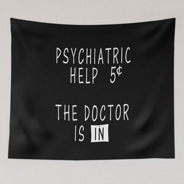 Item preview, Psychiatric Help 5 Cents | Funny Retro Comic Strip, Cartoon Lover designed and sold by dwinburn.