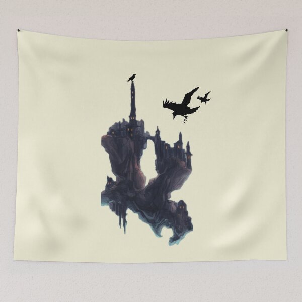 Item preview, Enchanted Floating Castle at Dusk designed and sold by Umay Eylul Keles.