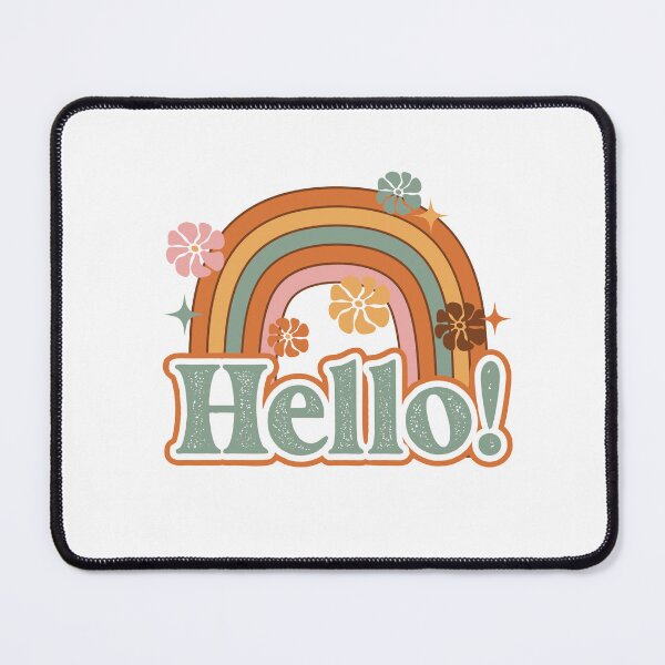 Item preview, Retro Geometric Pattern Rainbow y2k 80s Trendy Flower T-shirt Sticker designed and sold by ThinkNature!.