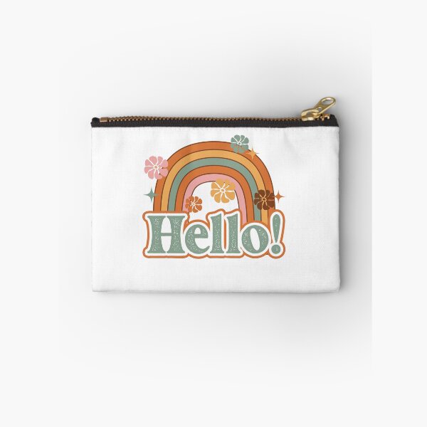 Item preview, Retro Geometric Pattern Rainbow y2k 80s Trendy Flower T-shirt Sticker designed and sold by ThinkNature!.