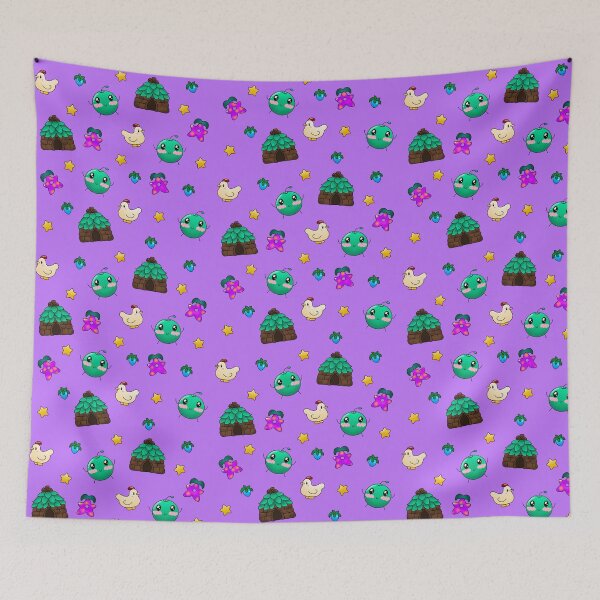 Item preview, Stardew Junimo Print - Purple designed and sold by ImJustHannah.