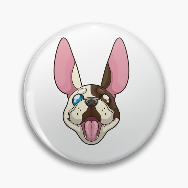 Artikelvorschau, Gescheckte Französische Bulldogge entworfen und verkauft von Upbeat-Cryptid.