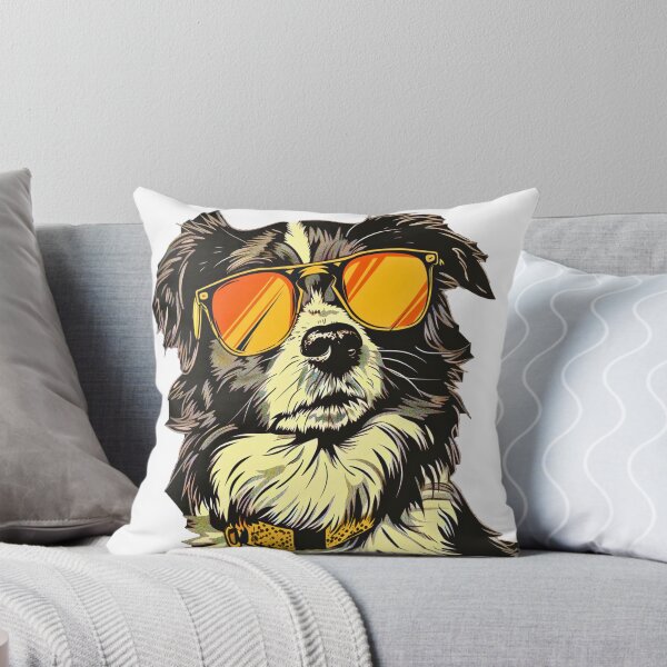 Item preview, Cool Border Collie with Sunglasses designed and sold by SmarterShoppes.