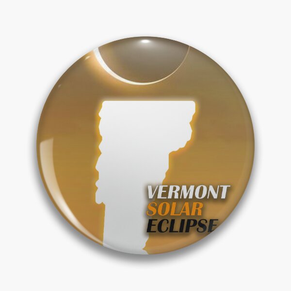 Artikelvorschau, Sonnenfinsternis in Vermont, Vintage T-Shirt entworfen und verkauft von Purple Eggplant Art ⭐⭐⭐⭐.