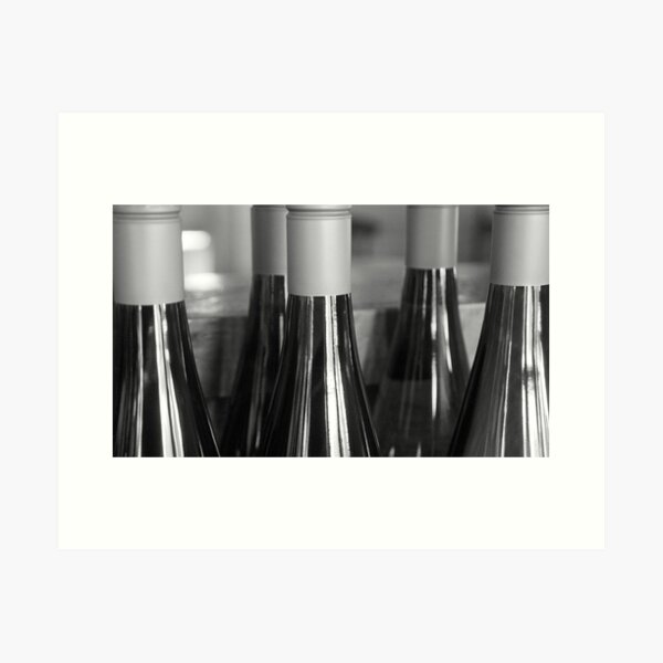 Item preview, Black and White Bottles by Adelaide artist Avril Thomas at Magpie Springs designed and sold by MagpieSprings.