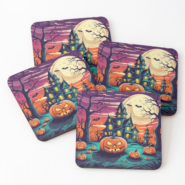 Item preview, Retro Halloween Jack-o-Lanterns designed and sold by Travelcases.