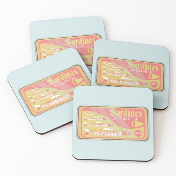Item preview, Tin of sardines designed and sold by piedaydesigns.