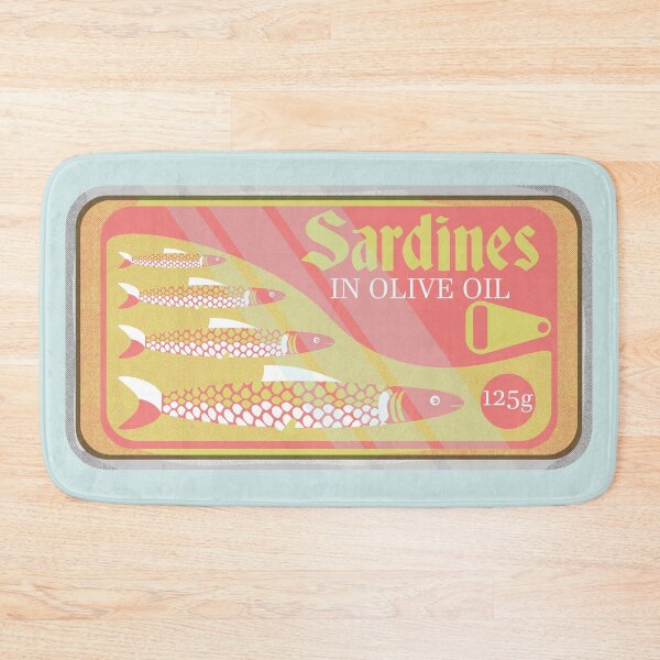 Item preview, Tin of sardines designed and sold by piedaydesigns.