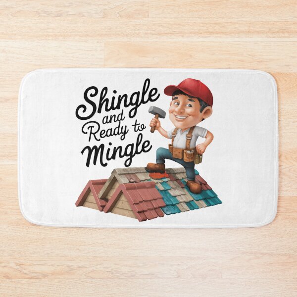 Item preview, Shingle and Ready To Mingle designed and sold by ZenEverAI.