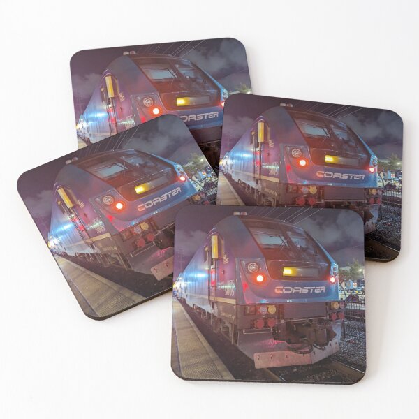 Item preview, COASTER on a coaster designed and sold by CatenaryMaps.