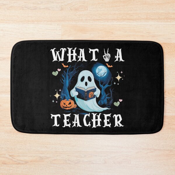 Item preview, What A Peaceful Teacher Ghost Illustration Halloween Funny Teachers Design designed and sold by Raise2Shine.