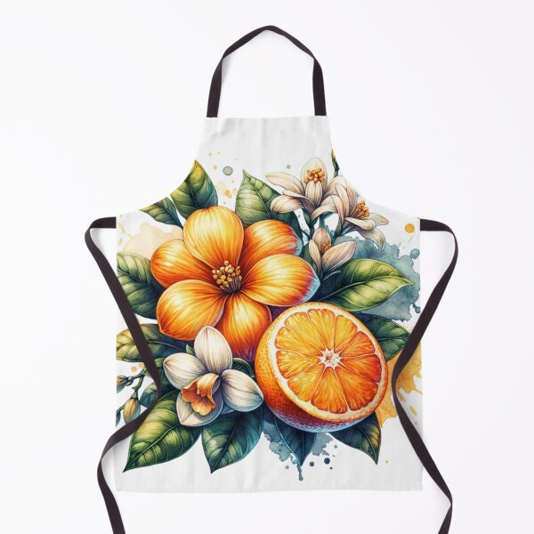 Item preview, Watercolor Citrus Blossom Delight designed and sold by Ginngers.