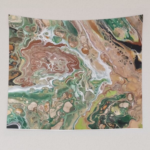 Item preview, Chocolate Greens designed and sold by AmyAbstractArt.