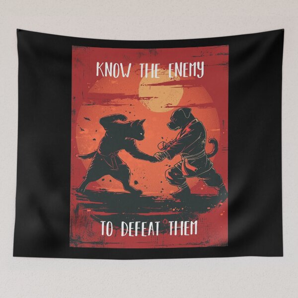 Item preview, Know the enemy to defeat them designed and sold by Stereotype-pro.