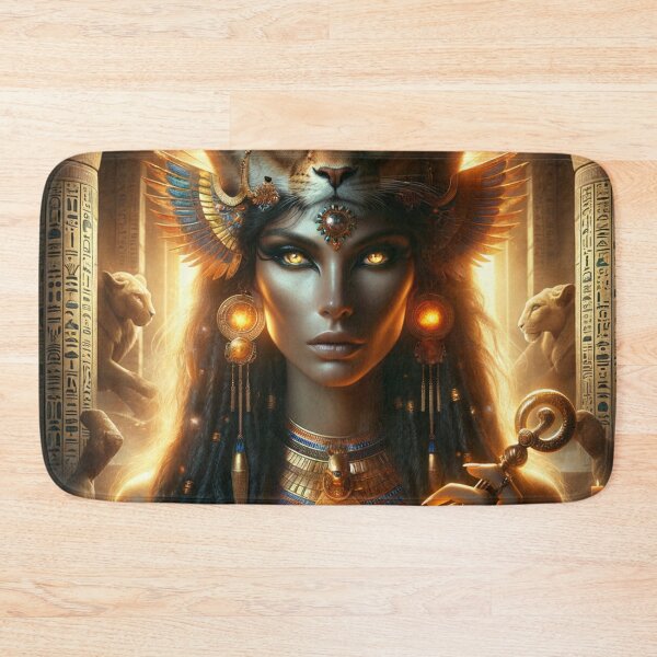 Item preview, Ancient Egyptian Sekhmet Warrior Goddess designed and sold by AnalajiaDesigns.