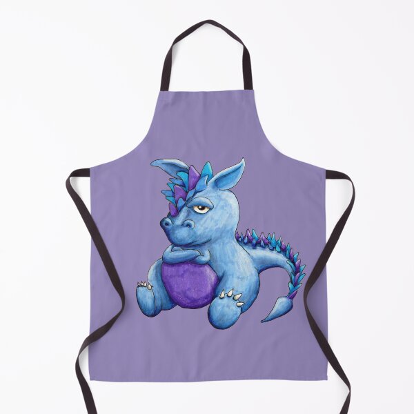 Item preview, Grumble the Gruff Blue Dragon designed and sold by ILoveTheQuirky.