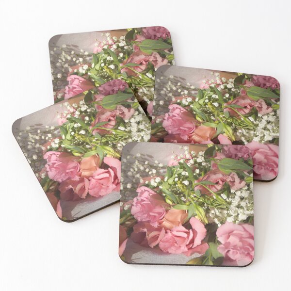 Item preview, Pink Floral Bouquet by Adelaide artist Avril Thomas at Magpie Springs designed and sold by MagpieSprings.