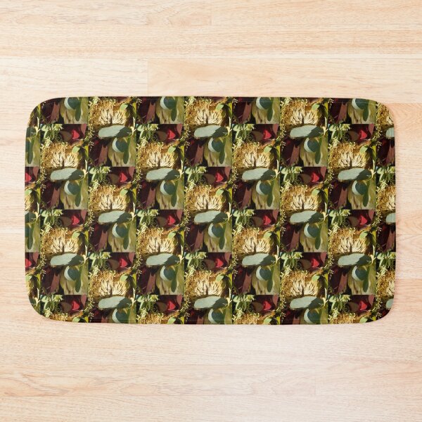 Item preview, Protea and Gum Leaves by Adelaide artist Avril Thomas at Magpie Springs designed and sold by MagpieSprings.