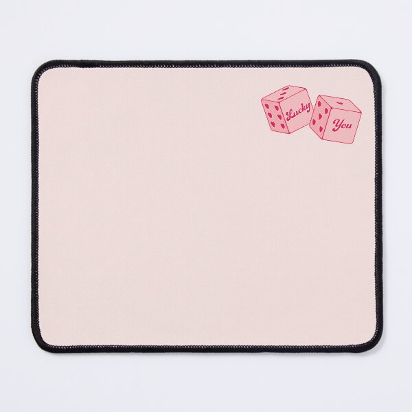 Item preview, Retro Lucky You Pink and Red Dice designed and sold by Littlstix.