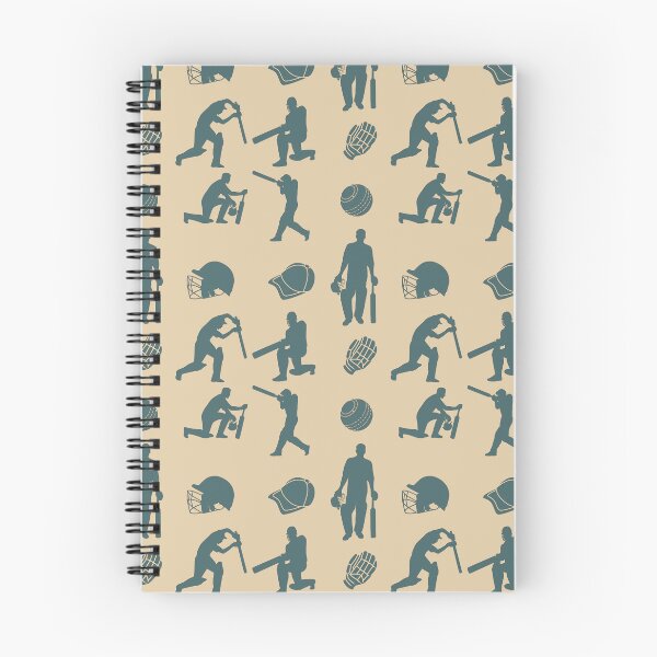 Item preview, Cricket Vintage Seamless Batsmen Pattern designed and sold by SportsT-Shirts.