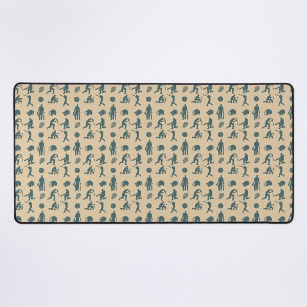 Item preview, Cricket Vintage Seamless Batsmen Pattern designed and sold by SportsT-Shirts.