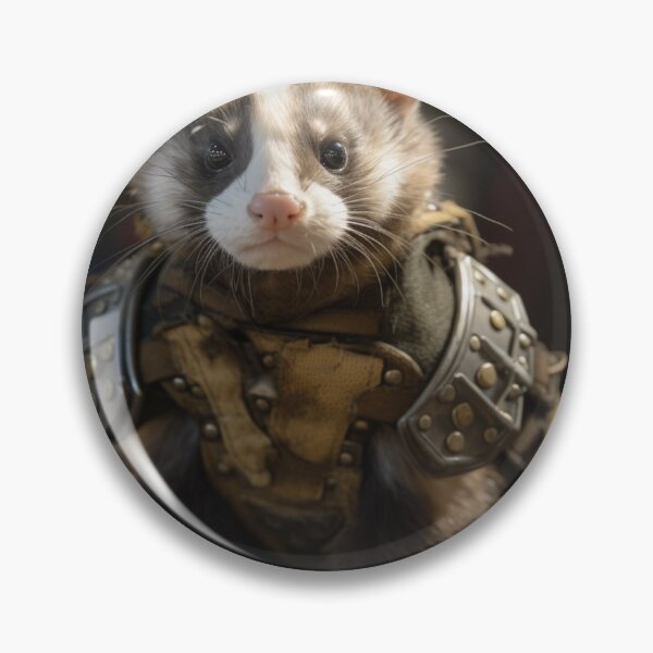 Item preview, Battle Ferret designed and sold by Solace Sparkles.