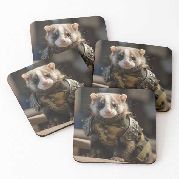 Item preview, Battle Ferret designed and sold by Solace Sparkles.