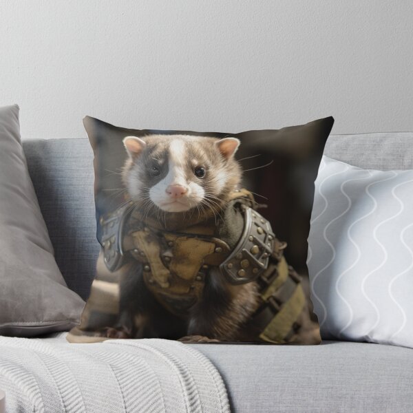 Item preview, Battle Ferret designed and sold by Solace Sparkles.