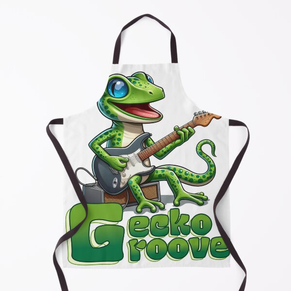 Artikelvorschau, Gecko Groove - Lustiger Gecko entworfen und verkauft von Teepot888.