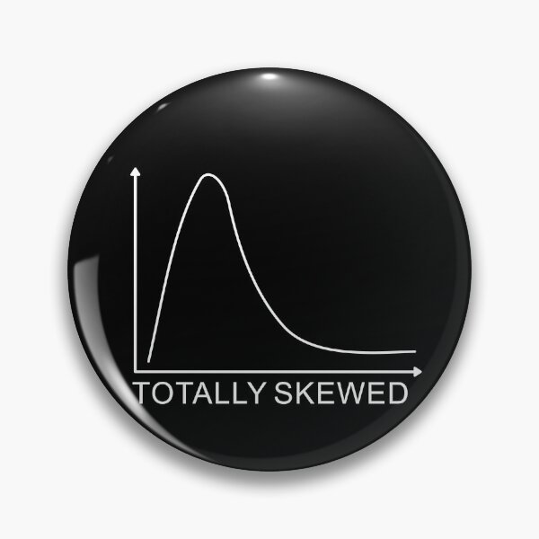 Item preview, Totally Skewed Funny APSTATS Skewed Graph Statistics Gear designed and sold by DynamicDesign.