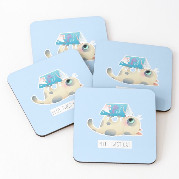 Item preview, Plot twist cat #CatGifts #CatLady #CatMom #CatDad #CatLife designed and sold by Anna Halasek.